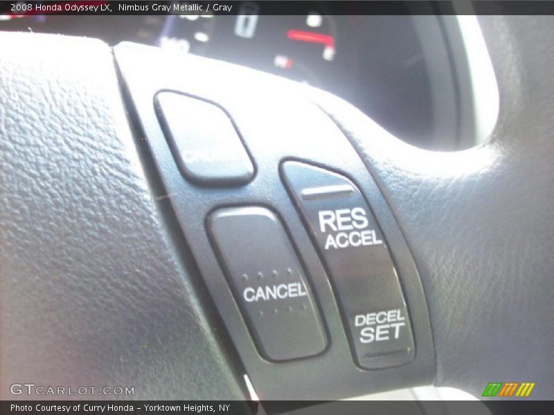 Nimbus Gray Metallic / Gray 2008 Honda Odyssey LX