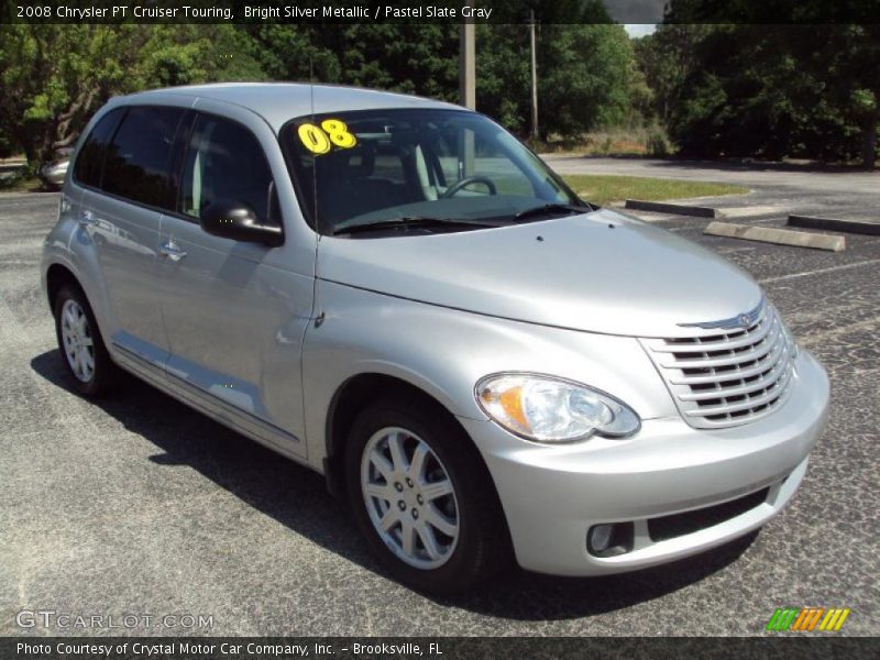 Bright Silver Metallic / Pastel Slate Gray 2008 Chrysler PT Cruiser Touring