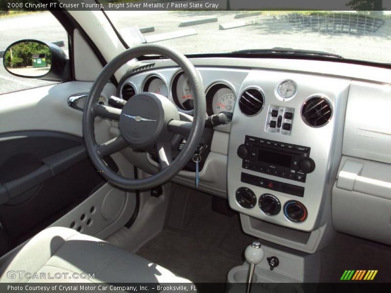 Bright Silver Metallic / Pastel Slate Gray 2008 Chrysler PT Cruiser Touring