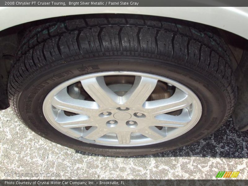 Bright Silver Metallic / Pastel Slate Gray 2008 Chrysler PT Cruiser Touring