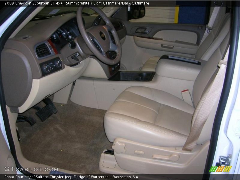 Summit White / Light Cashmere/Dark Cashmere 2009 Chevrolet Suburban LT 4x4