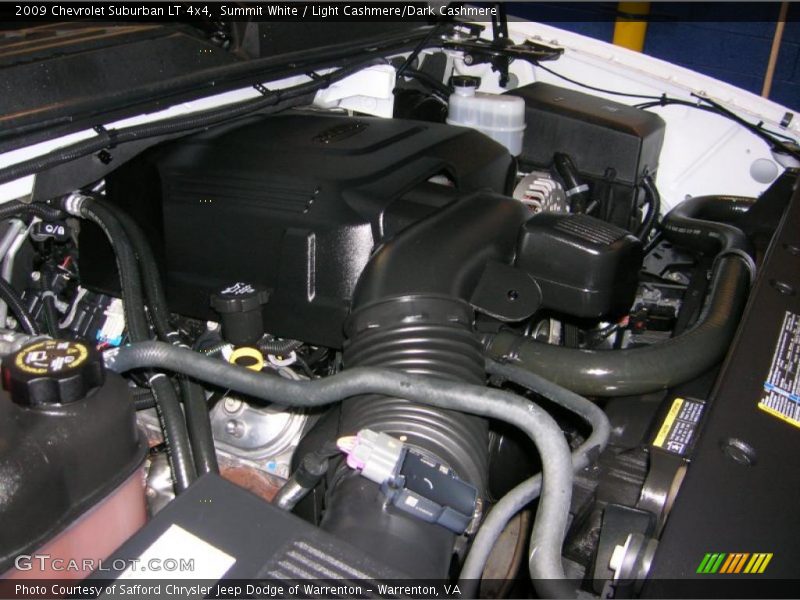 Summit White / Light Cashmere/Dark Cashmere 2009 Chevrolet Suburban LT 4x4