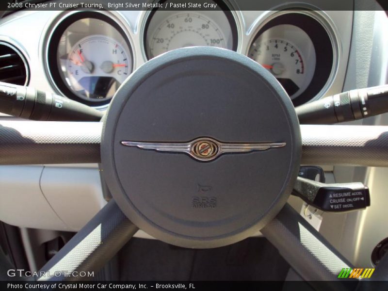 Bright Silver Metallic / Pastel Slate Gray 2008 Chrysler PT Cruiser Touring