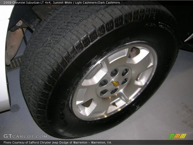 Summit White / Light Cashmere/Dark Cashmere 2009 Chevrolet Suburban LT 4x4