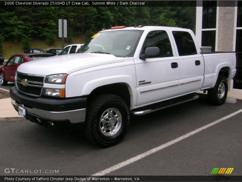 Summit White / Dark Charcoal 2006 Chevrolet Silverado 2500HD LT Crew Cab