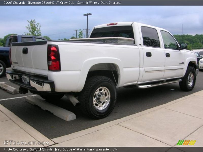 Summit White / Dark Charcoal 2006 Chevrolet Silverado 2500HD LT Crew Cab