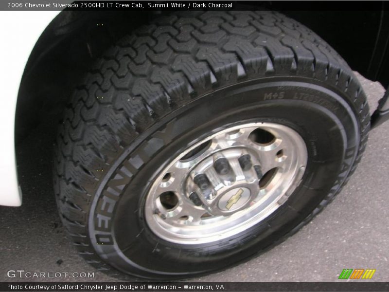 Summit White / Dark Charcoal 2006 Chevrolet Silverado 2500HD LT Crew Cab