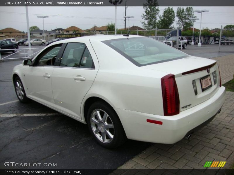 White Diamond / Cashmere 2007 Cadillac STS 4 V6 AWD