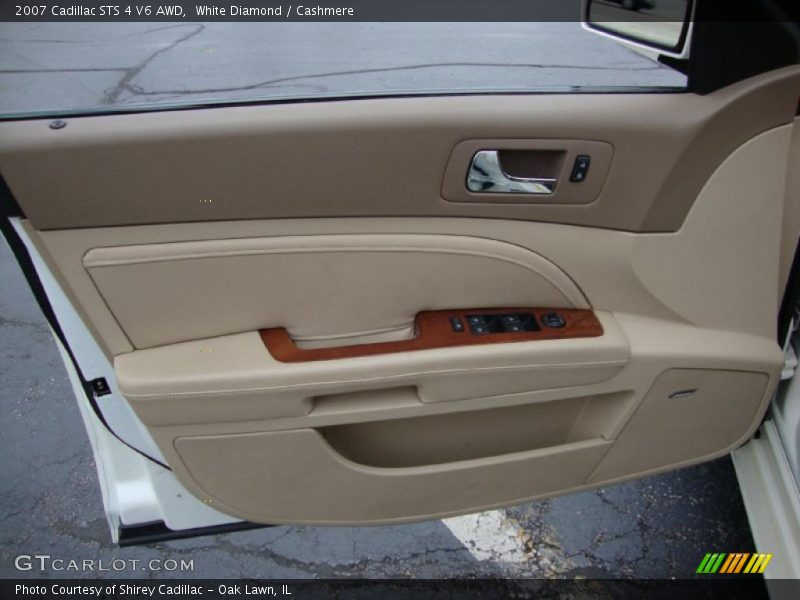 White Diamond / Cashmere 2007 Cadillac STS 4 V6 AWD