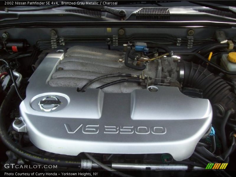 Bronzed Gray Metallic / Charcoal 2002 Nissan Pathfinder SE 4x4