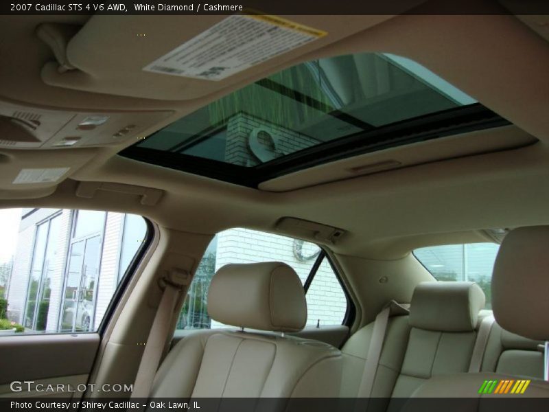 White Diamond / Cashmere 2007 Cadillac STS 4 V6 AWD