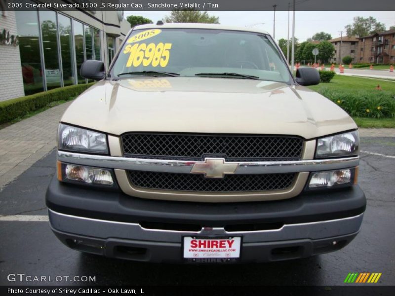 Sandstone Metallic / Tan 2005 Chevrolet Silverado 1500 LS Regular Cab