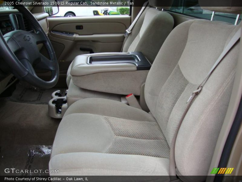 Sandstone Metallic / Tan 2005 Chevrolet Silverado 1500 LS Regular Cab