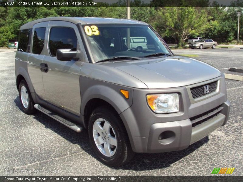 Satin Silver Metallic / Gray 2003 Honda Element EX