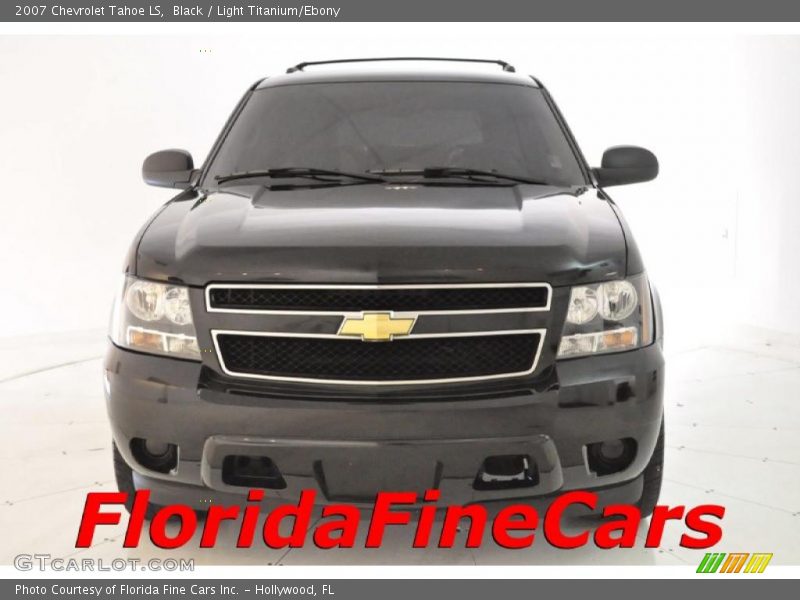 Black / Light Titanium/Ebony 2007 Chevrolet Tahoe LS