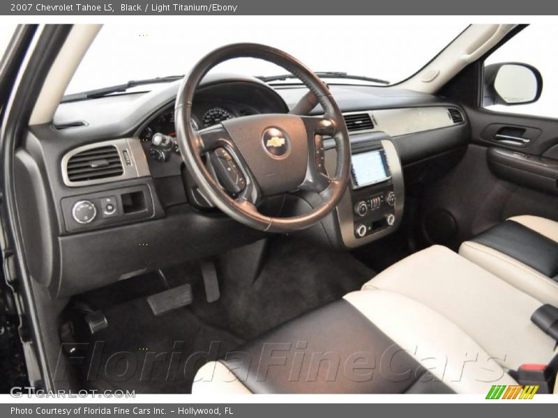 Black / Light Titanium/Ebony 2007 Chevrolet Tahoe LS