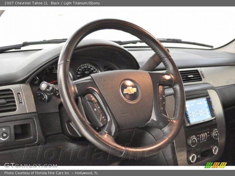 Black / Light Titanium/Ebony 2007 Chevrolet Tahoe LS