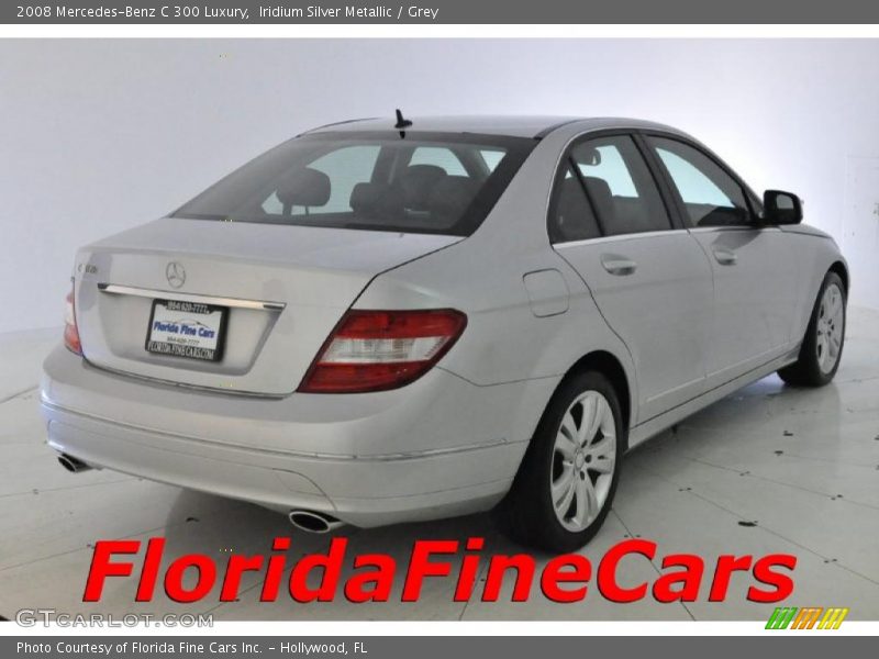 Iridium Silver Metallic / Grey 2008 Mercedes-Benz C 300 Luxury
