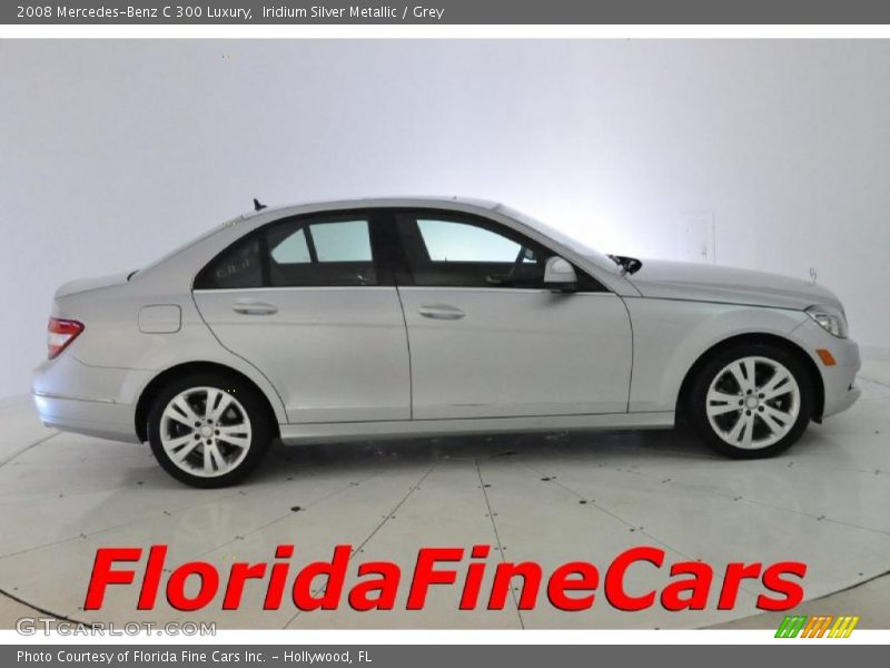 Iridium Silver Metallic / Grey 2008 Mercedes-Benz C 300 Luxury