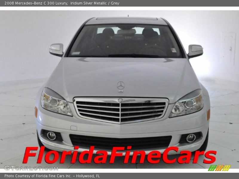 Iridium Silver Metallic / Grey 2008 Mercedes-Benz C 300 Luxury