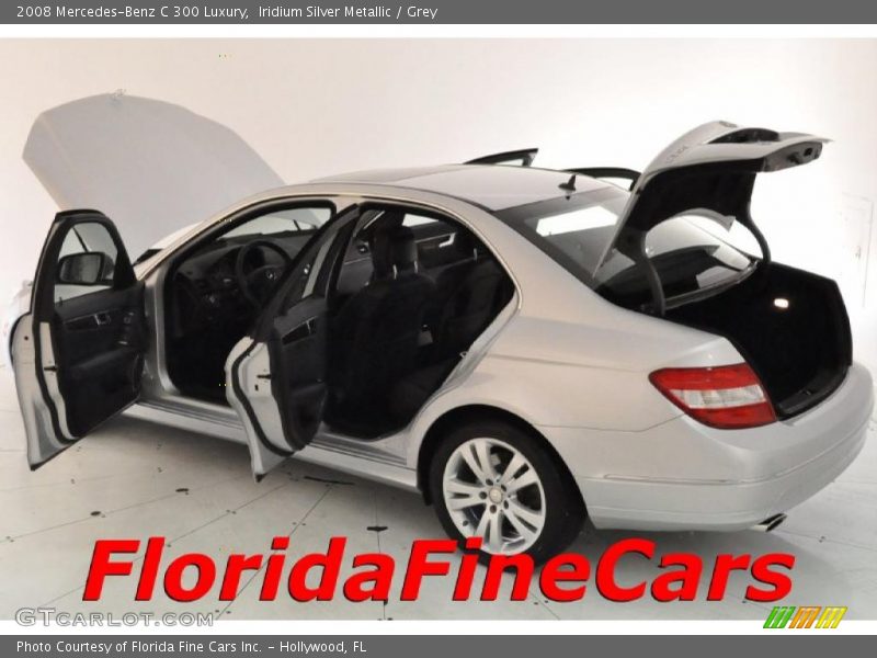 Iridium Silver Metallic / Grey 2008 Mercedes-Benz C 300 Luxury