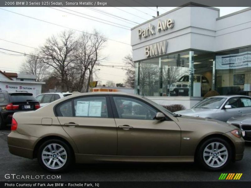 Sonora Metallic / Beige 2006 BMW 3 Series 325i Sedan