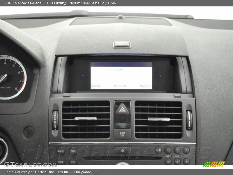 Iridium Silver Metallic / Grey 2008 Mercedes-Benz C 300 Luxury