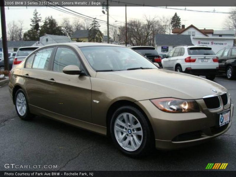 Sonora Metallic / Beige 2006 BMW 3 Series 325i Sedan