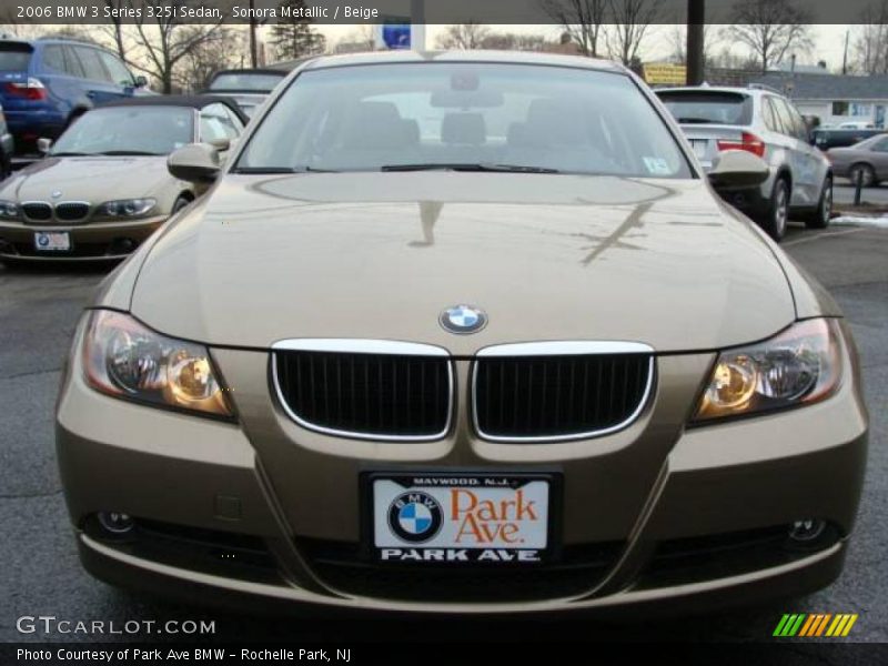 Sonora Metallic / Beige 2006 BMW 3 Series 325i Sedan