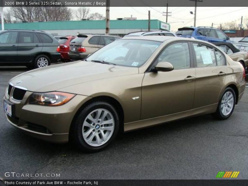 Sonora Metallic / Beige 2006 BMW 3 Series 325i Sedan