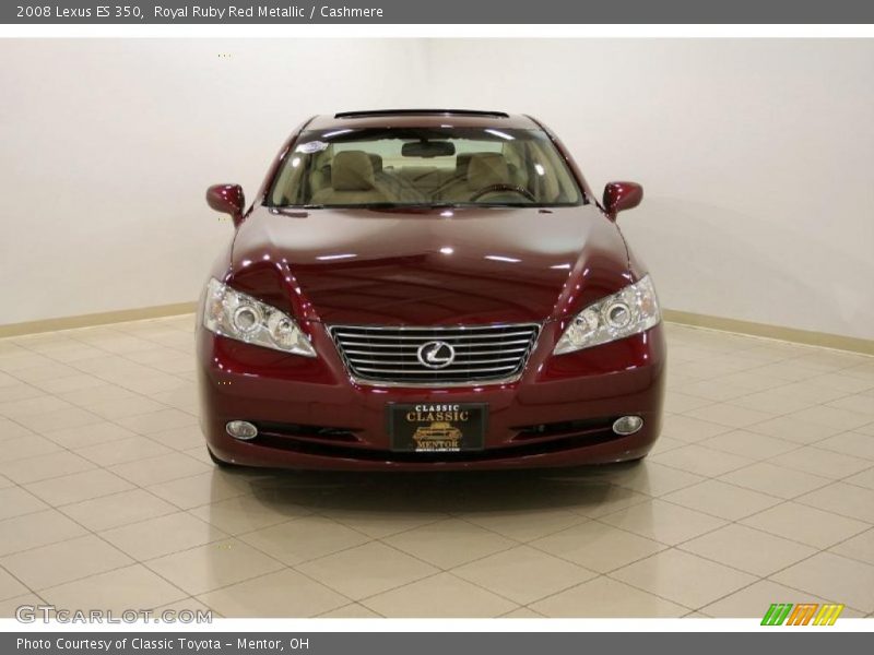 Royal Ruby Red Metallic / Cashmere 2008 Lexus ES 350