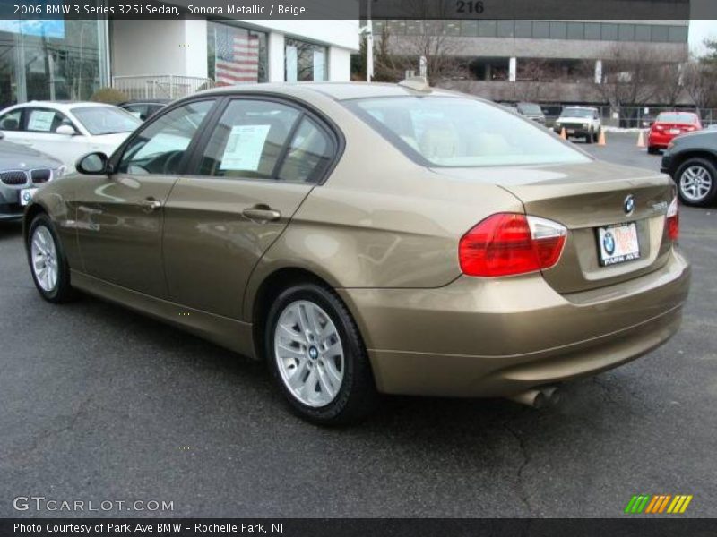 Sonora Metallic / Beige 2006 BMW 3 Series 325i Sedan
