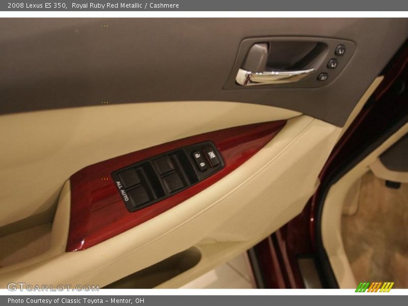 Royal Ruby Red Metallic / Cashmere 2008 Lexus ES 350