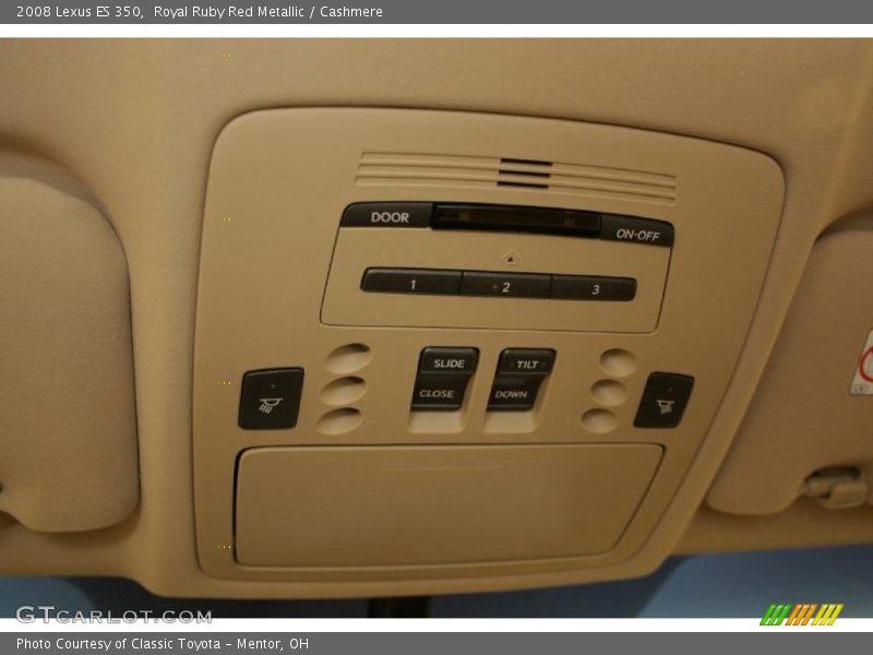 Royal Ruby Red Metallic / Cashmere 2008 Lexus ES 350