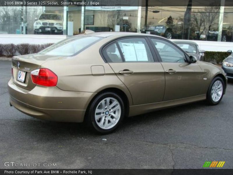 Sonora Metallic / Beige 2006 BMW 3 Series 325i Sedan