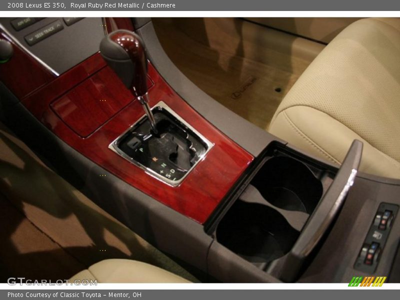 Royal Ruby Red Metallic / Cashmere 2008 Lexus ES 350