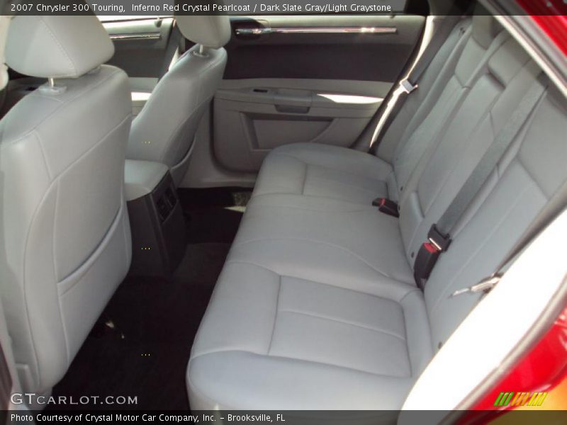 Inferno Red Crystal Pearlcoat / Dark Slate Gray/Light Graystone 2007 Chrysler 300 Touring