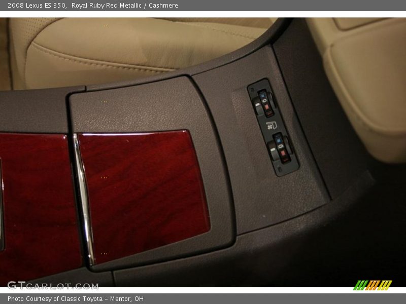 Royal Ruby Red Metallic / Cashmere 2008 Lexus ES 350