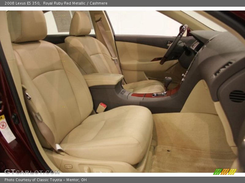 Royal Ruby Red Metallic / Cashmere 2008 Lexus ES 350