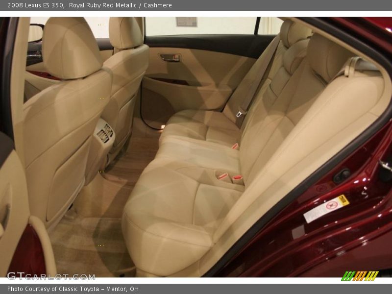 Royal Ruby Red Metallic / Cashmere 2008 Lexus ES 350