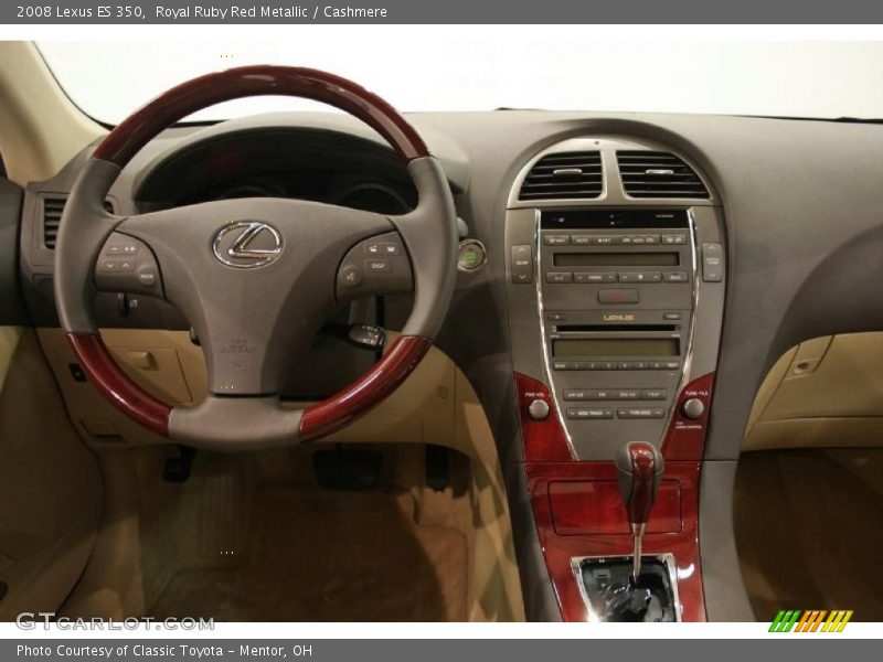 Royal Ruby Red Metallic / Cashmere 2008 Lexus ES 350