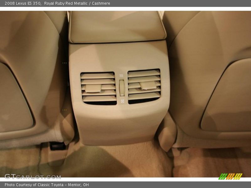 Royal Ruby Red Metallic / Cashmere 2008 Lexus ES 350