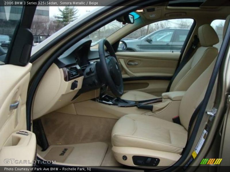 Sonora Metallic / Beige 2006 BMW 3 Series 325i Sedan