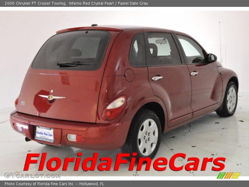 Inferno Red Crystal Pearl / Pastel Slate Gray 2006 Chrysler PT Cruiser Touring