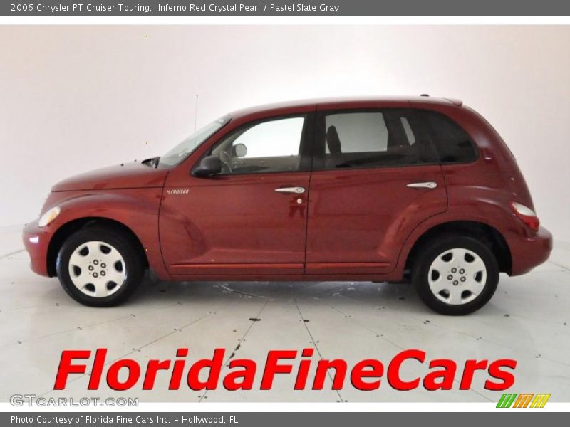Inferno Red Crystal Pearl / Pastel Slate Gray 2006 Chrysler PT Cruiser Touring