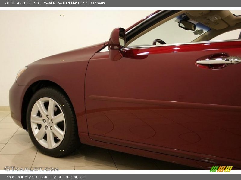 Royal Ruby Red Metallic / Cashmere 2008 Lexus ES 350