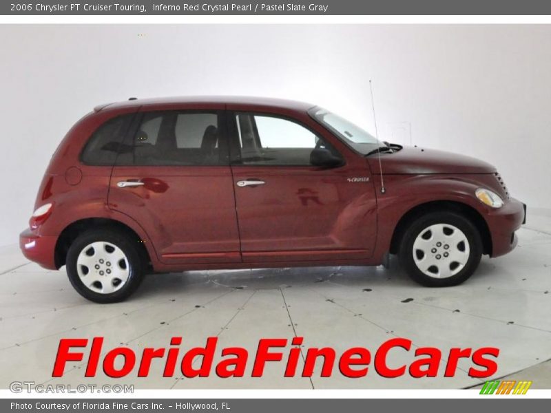 Inferno Red Crystal Pearl / Pastel Slate Gray 2006 Chrysler PT Cruiser Touring