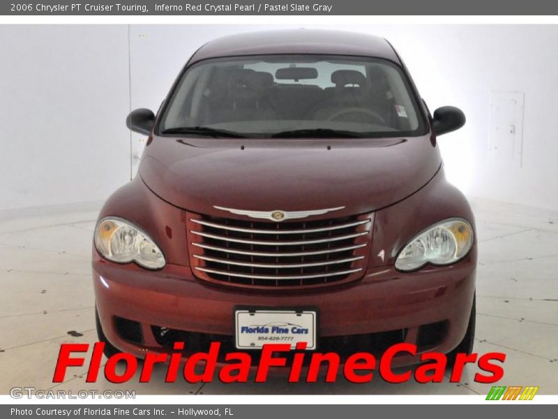 Inferno Red Crystal Pearl / Pastel Slate Gray 2006 Chrysler PT Cruiser Touring