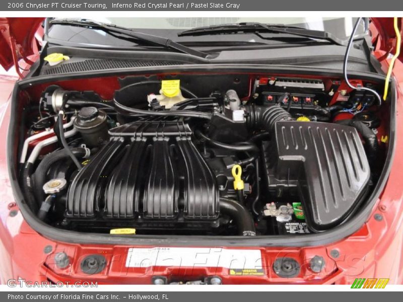 Inferno Red Crystal Pearl / Pastel Slate Gray 2006 Chrysler PT Cruiser Touring