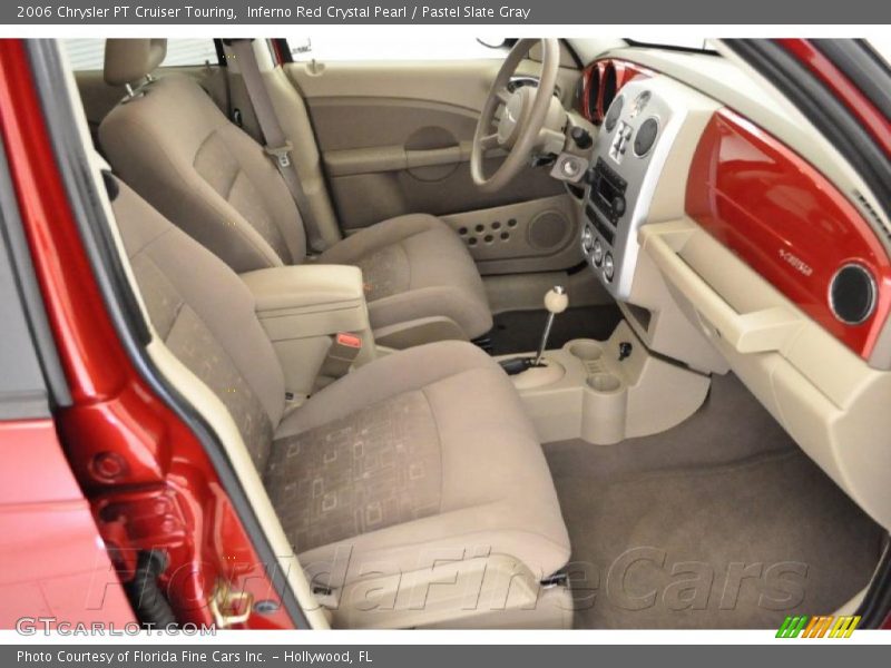 Inferno Red Crystal Pearl / Pastel Slate Gray 2006 Chrysler PT Cruiser Touring